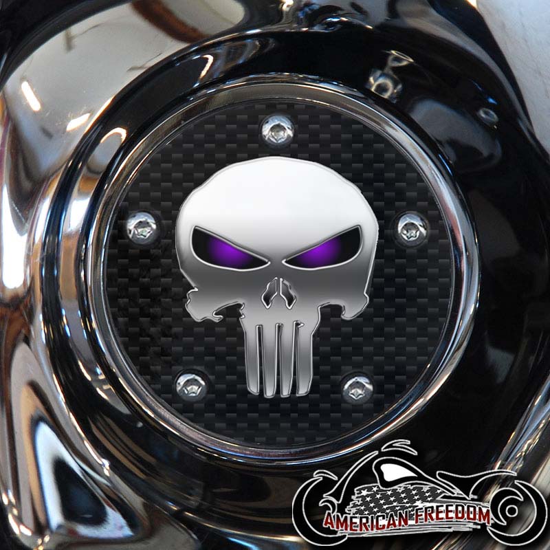 Custom Timing Cover - Punisher CF Purple Eyes